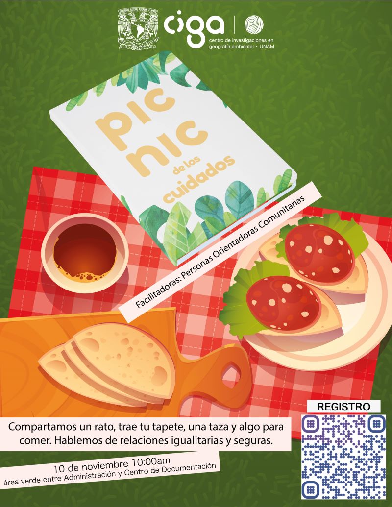 Cartel picnic de los cuidados