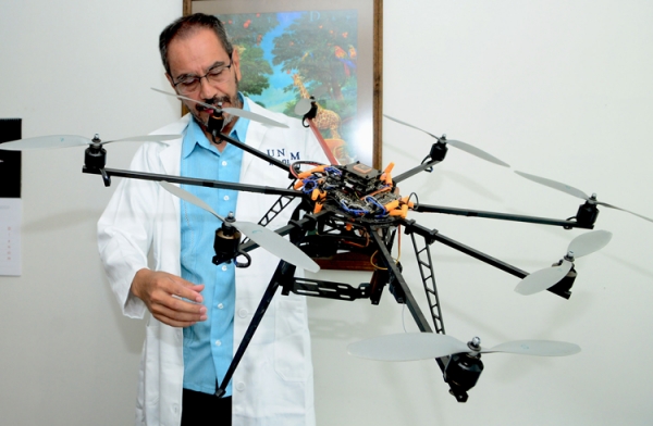 Drones, apoyo frecuente de la investigación científica