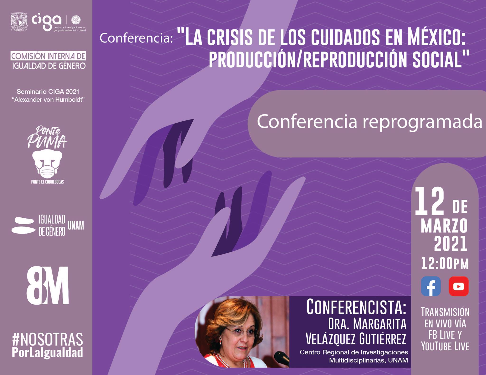 Conferencia Dra Margarita 12 marzo