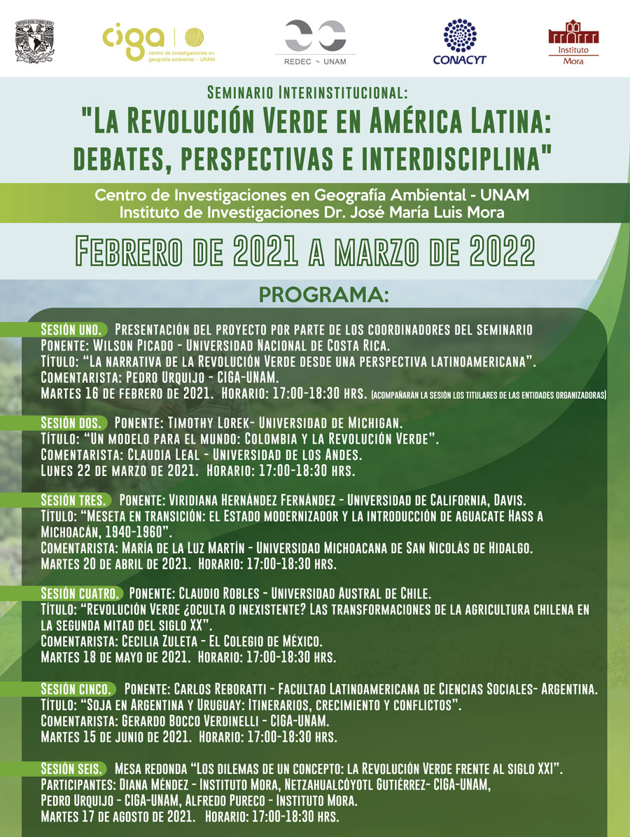 Seminario Revolución Verde en América Latina Página 2
