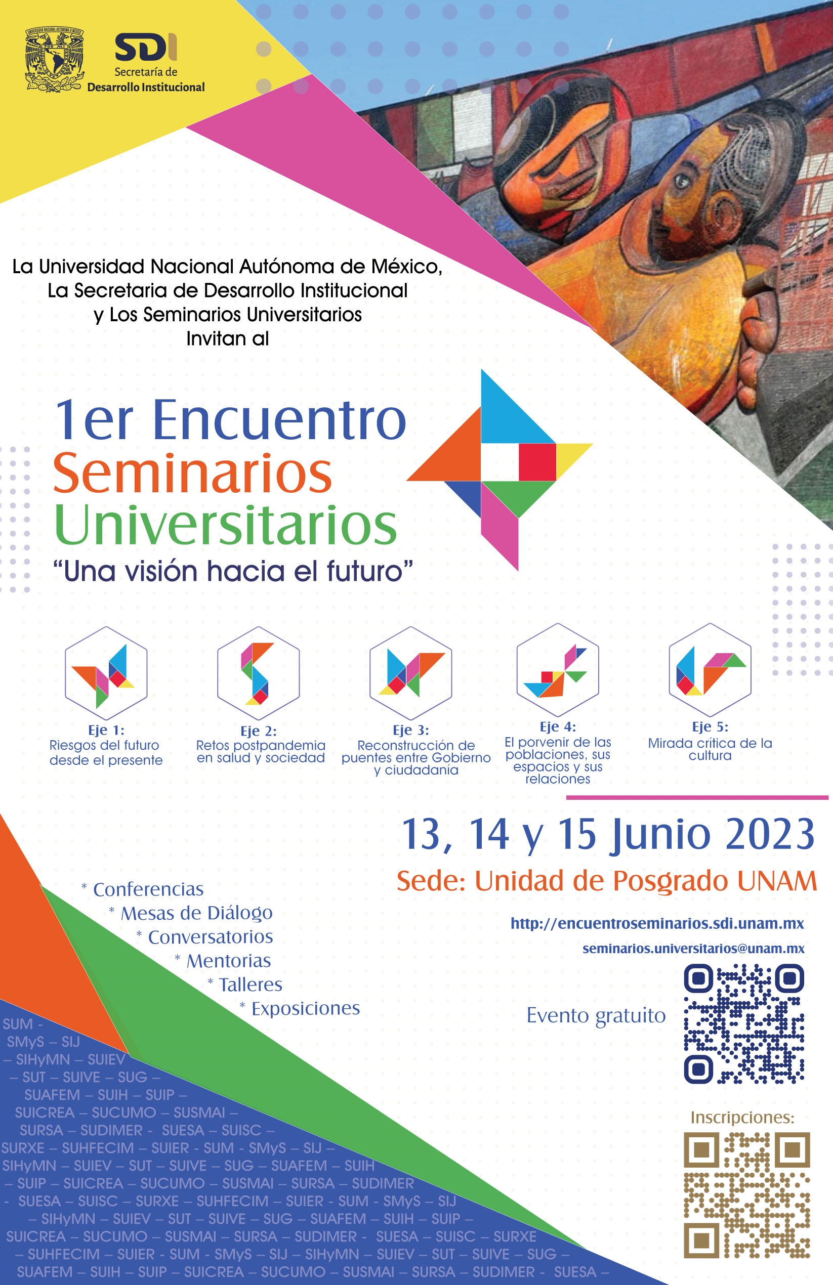 1er Encuentro de Seminarios Universitarios: Una visión hacia el futuro