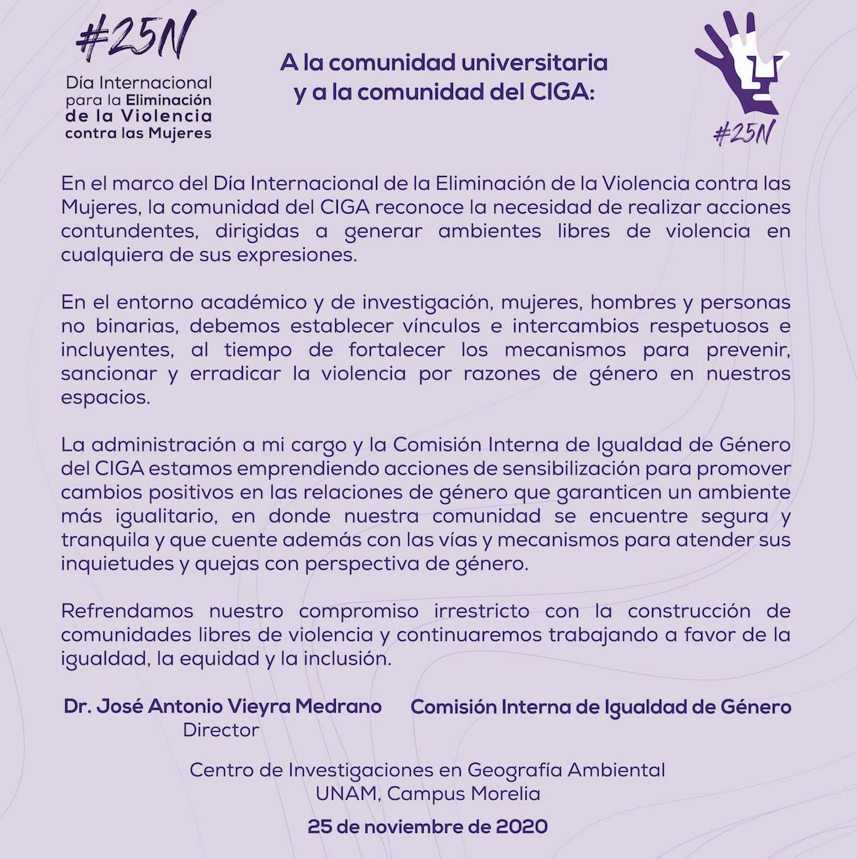 Comunicado 25N VF