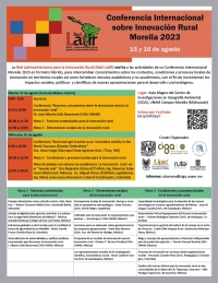 Conferencia Internacional sobre Innovación Rural Morelia 2023